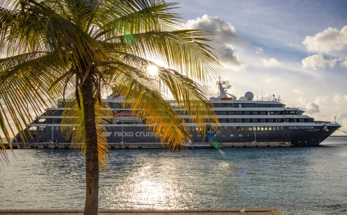 Die World Voyager wurde erst 2020 fertiggestellt. &copy; Nicko Cruises Schiffsreisen GmbH