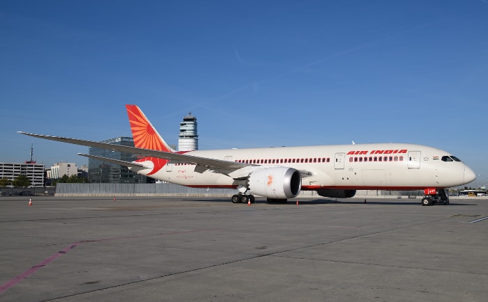 Air India Dreamliner zurück am Flughafen Wien. &copy; Flughafen Wien AG