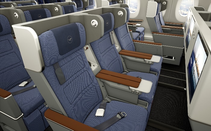 Die Premium Economy Class ist schon bei Swiss unterwegs. &copy; Lufthansa