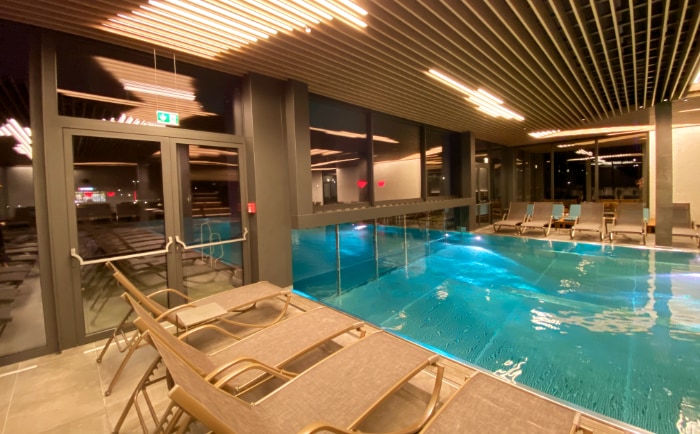 Eines der beiden Pools im Spa-Bereich. &copy; ReiseInsider