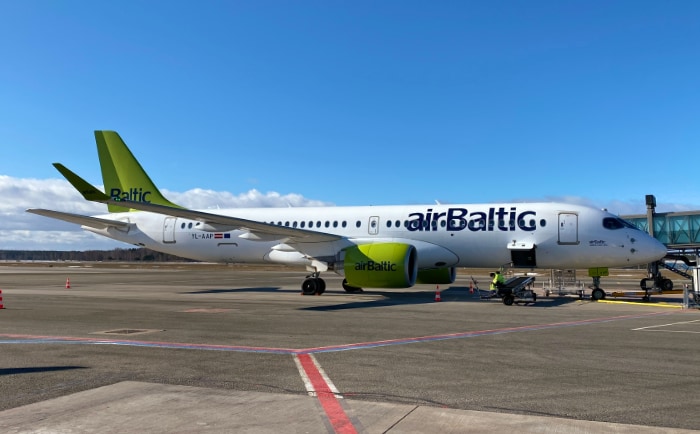 Air Baltic setzt den modernen Airbus A220 ein. &copy; ReiseInsider