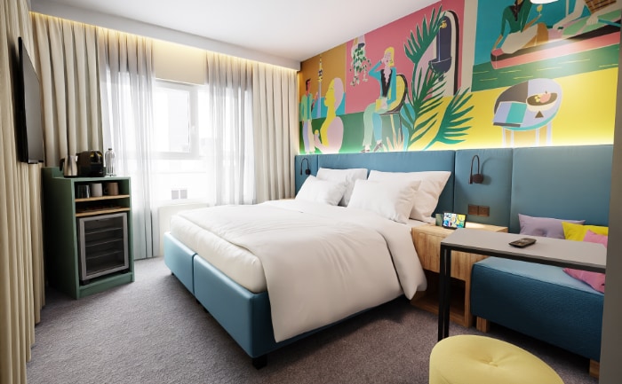 Zimmer im neuen Hotel. &copy; Bassena Hotels