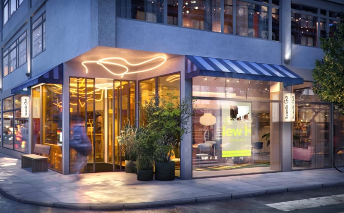 Im Herbst 2023 soll das erste Scandic Go in Stockholm eröffnen. &copy; Scandic Hotels