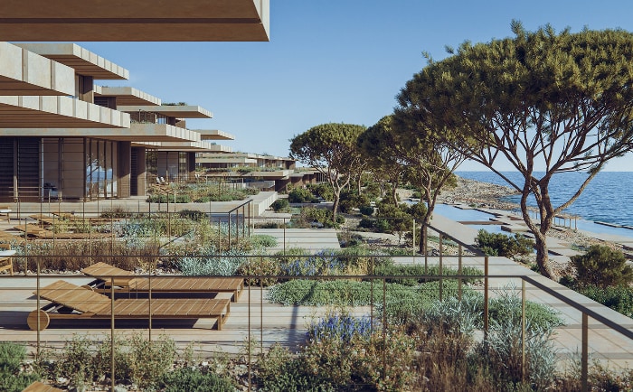 (Ent)spannende Architektur im Six Senses Comino. &copy; Six Senses