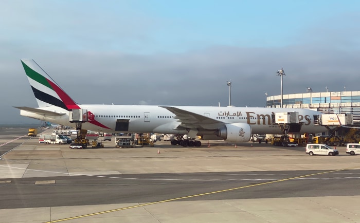 Auf dem zweiten täglichen Flug kommt weiterhin die Boeing 777 zum Einsatz. &copy; ReiseInsider