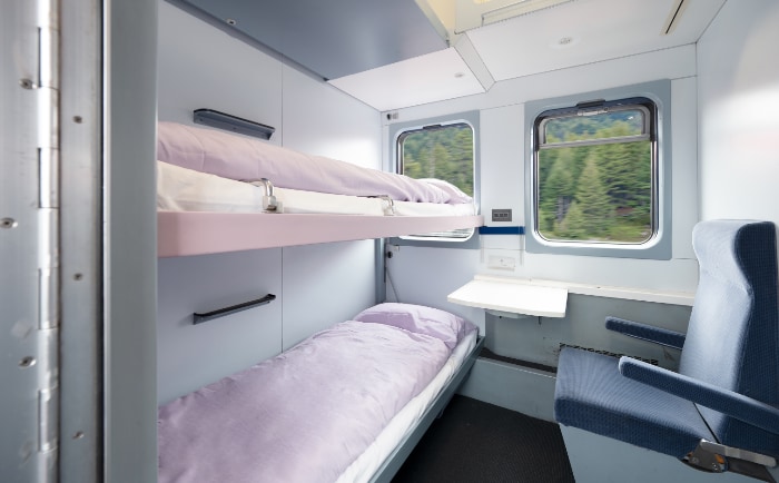 Schlafwagenabteil im European Sleeper. &copy; European Sleeper Coöperatie U.A.