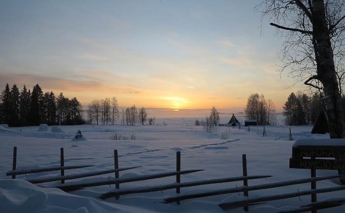 Über Schneemangel kann man sich im Winter im Norden Finnlands in der Regel nicht beklagen. &copy; Pixabay / Herrcut