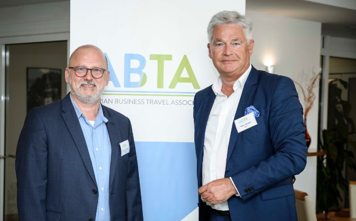 ABTA-Präsident Roman Neumeister (links) und der neue Generalsekretär Peter Tolinger. &copy; ABTA