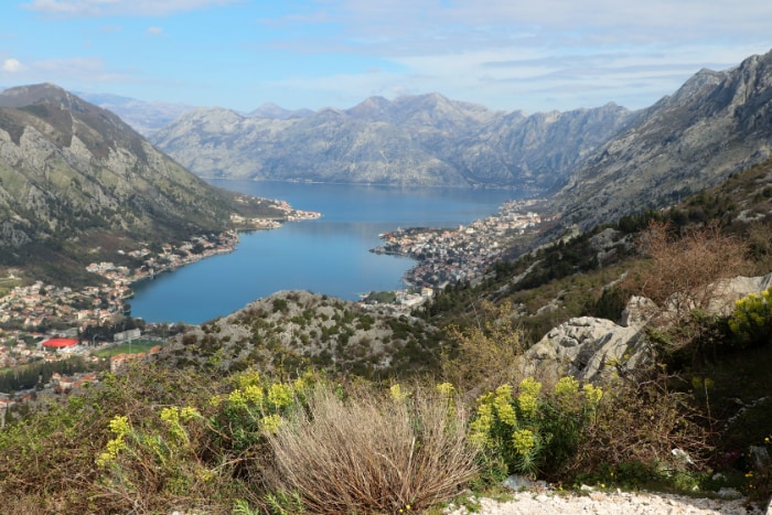 Wunderschöner Blick auf die Bucht von Kotor. &copy; Martin Dichler