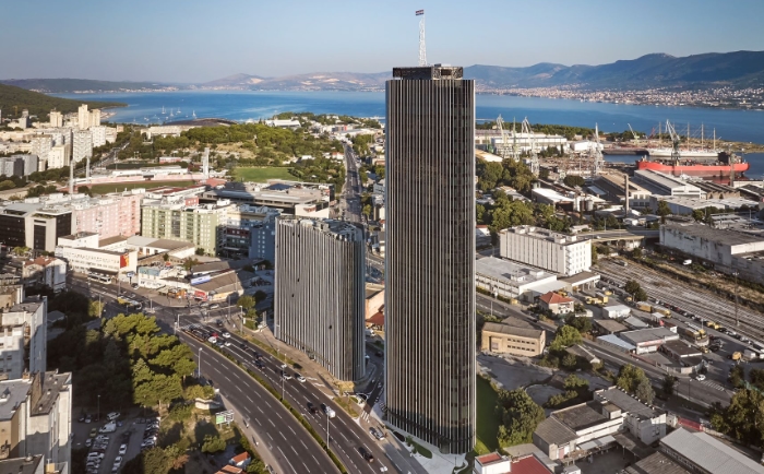Der 135 Meter hohe Westgate Tower B in Split. &copy; Marriott Bonvoy