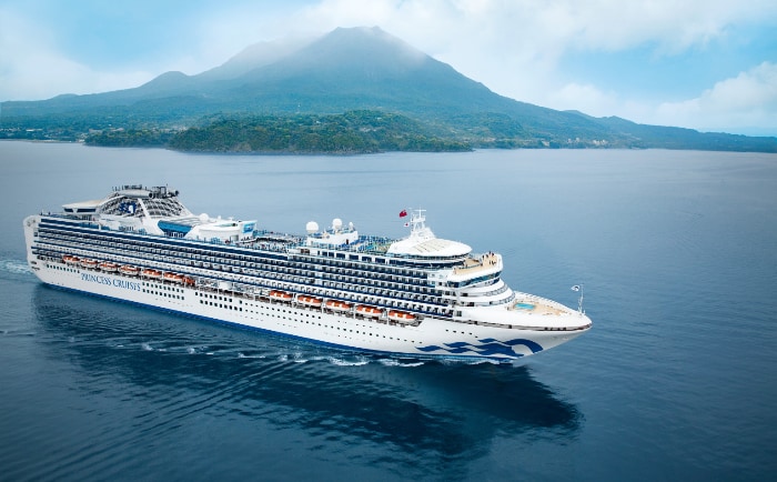 Die Diamond Princess wurde 2004 übernommen und verfügt über mehr als 1.300 Kabinen. &copy; Princess Cruises