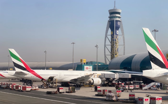 Das Emirates-Drehkreuz Dubai. &copy; ReiseInsider