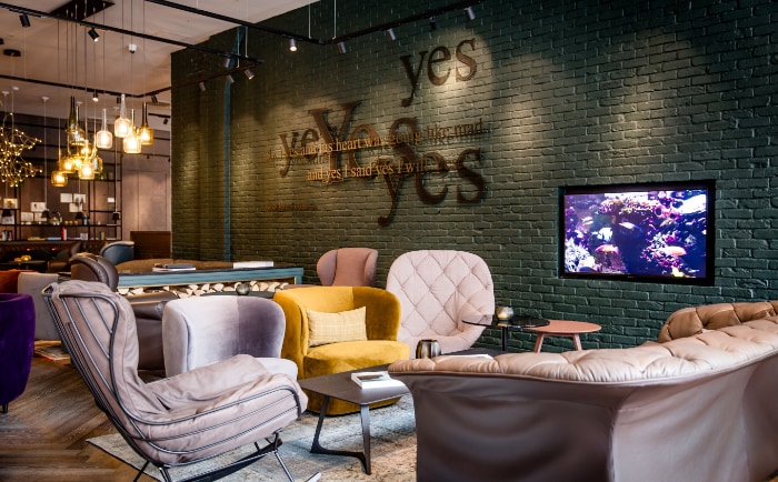 Interior Design im Motel One Dublin. &copy; Motel One