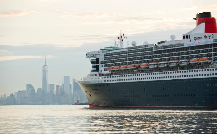 Auch die Queen Mary 2 kann nun mit Landstrom versorgt werden. &copy; Cunard