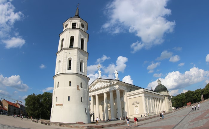 Sie St. Stanislaus Kathedrale in Vilnius. &copy; Martin Dichler