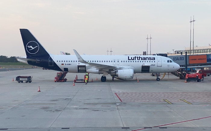 Airbus A320 von Lufthansa. &copy; ReiseInsider