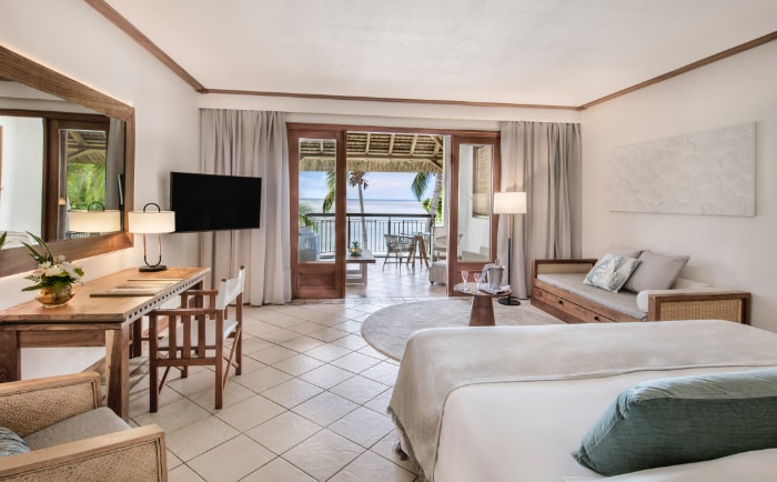 Eines der neu renovierten Zimmer. &copy; Beachcomber Resorts & Hotels