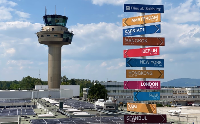 Am Salzburg freut man sich über ein weites Destinationsangebot. &copy; ReiseInsider