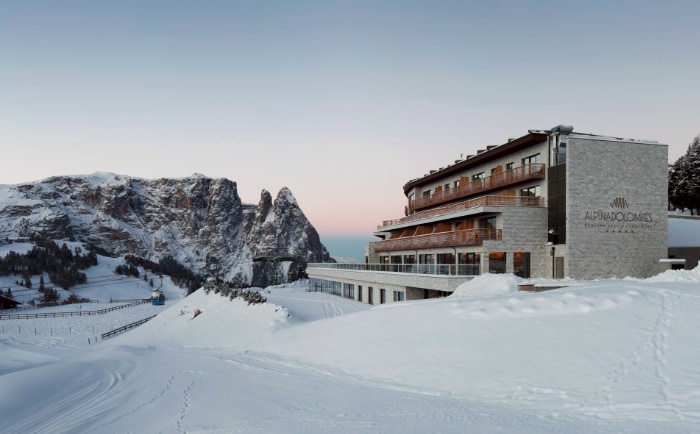 Winterlandschaft rund um das Como Alpina Dolomites. &copy; COMO Hotels and Resorts
