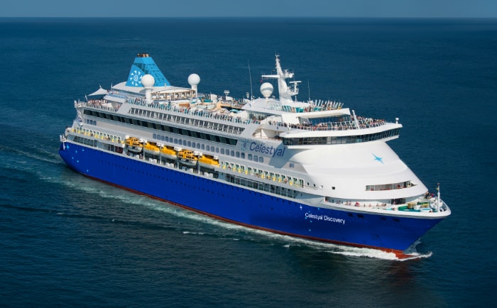 Die Celestyal Discovery bietet maximal 1.266 Gästen Platz. &copy; Celestyal Cruises