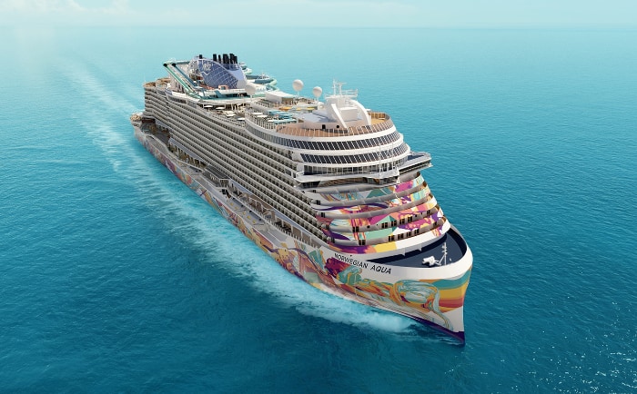 Die Norwegian Aqua gehört zur Prima Plus Klasse und soll 2025 ausgeliefert werden. &copy; Norwegian Cruise Line