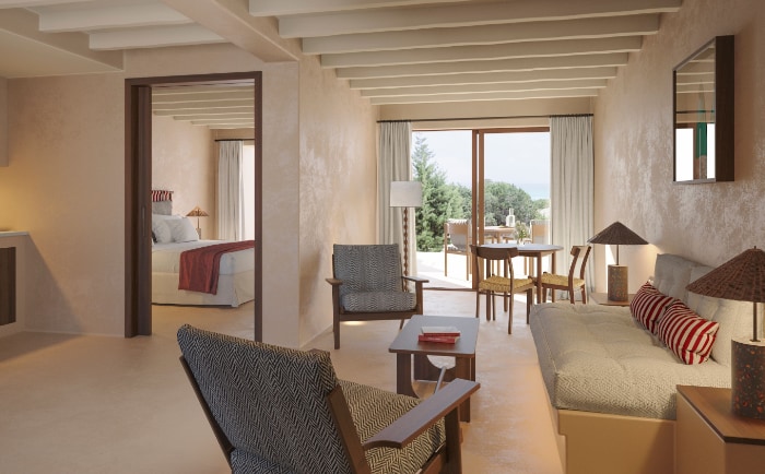 Beispiel für eine Suite im Dunas de Formentera. &copy; Marugal Hotel Management