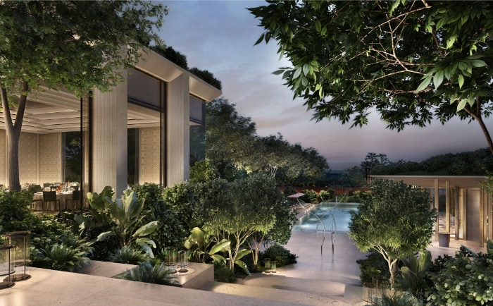 Das Raffles Sentosa Resort & Spa in Singapur. © Accor Das Raffles Sentosa Resort & Spa in Singapur. © Accor