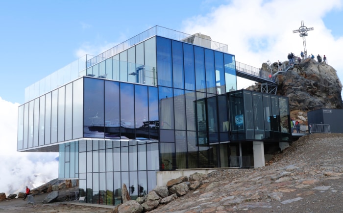 Das ice Q Restaurant am Gaislachkogl. © Martin Dichler Das ice Q Restaurant am Gaislachkogl. © Martin Dichler