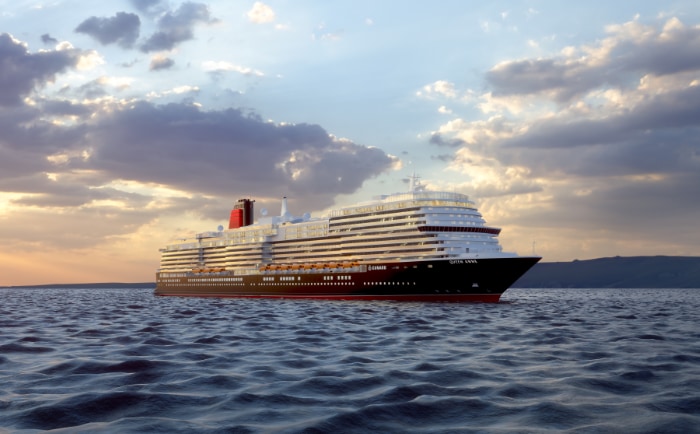 Die Queen Anne ähnelt äußerlich stark der Pinnacle-Class von Holland America Line. &copy; Cunard