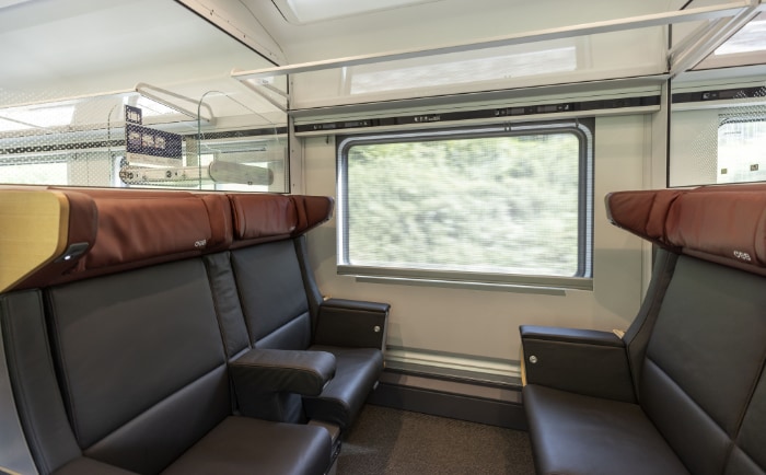 Business Class Abteil im Railjet der zweiten Generation. &copy; ÖBB / Harald Eisenberger