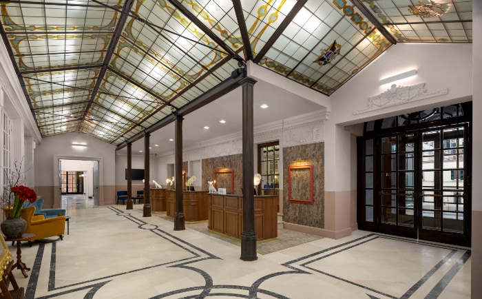 Lobby im Anglo American Hotel. &copy; 2024 Hilton