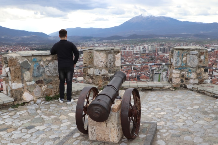 Blick von der Festung Prizren. &copy; Martin Dichler