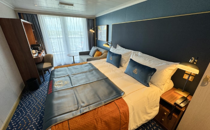 Die getestete Britannia Club Kabine. &copy; ReiseInsider