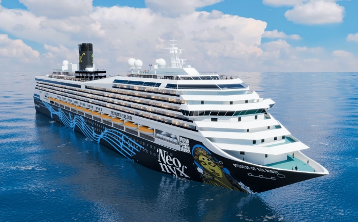 Die Goddess of the Night wartet noch länger auf ihren ersten Einsatz. &copy; Neonyx Cruises / Seajets