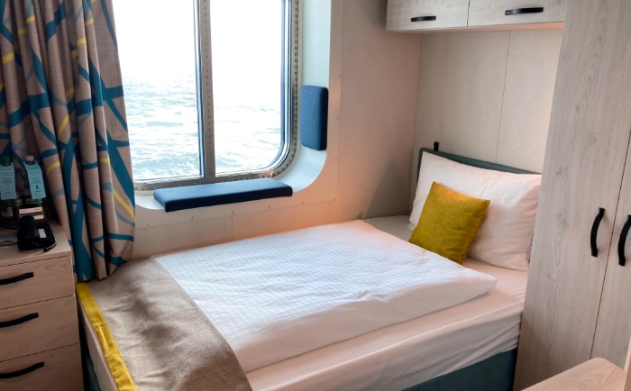 Singlekabine auf der Mein Schiff 7. &copy; Alexandra Eisler