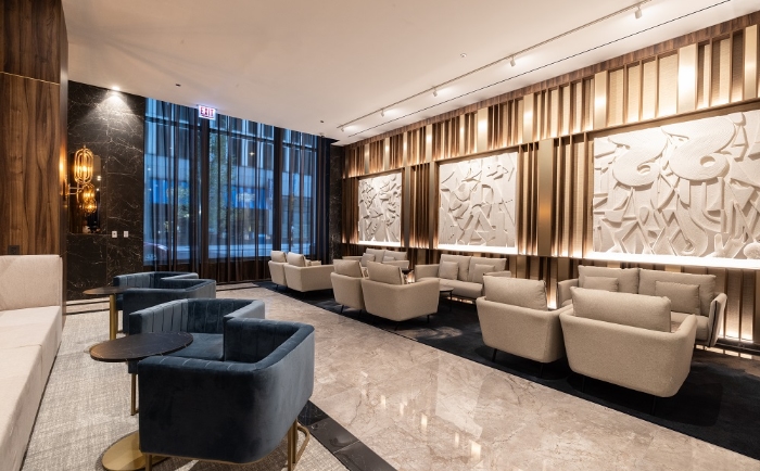 Auch Anklänge an Art decó finden sich im neu errichteten Hotel. &copy; Riu Hotels & Resorts