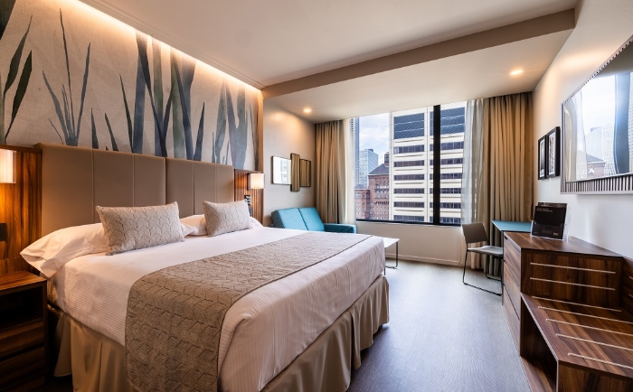 Beispiel für ein Zimmer im Riu Plaza Chicago. &copy; Riu Hotels & Resorts