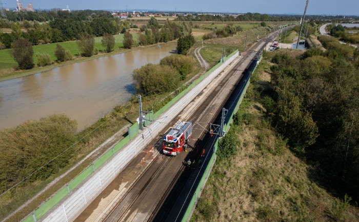 Das Hochwasser brachte den ÖBB-Fahrplan 2024 massiv durcheinander. &copy; ÖBB / Mayer