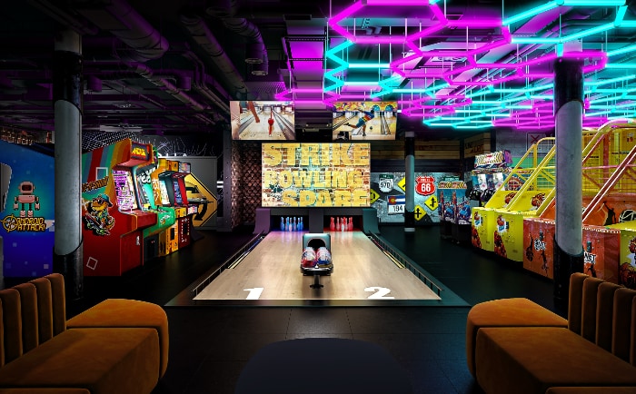 Die Game Zone auf der Norwegian Aqua und Norwegian Luna soll in etwa so aussehen. &copy; Norwegian Cruise Line