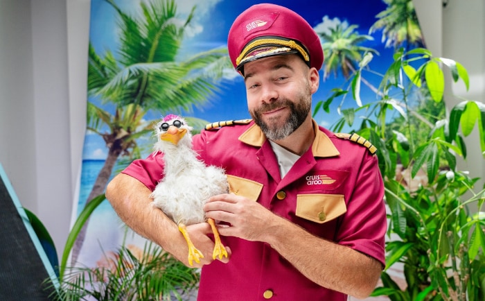 Philipp "Scheibsta" begleitet als rappender Kapitän die Launch-Kampagne für Cruisaroo. &copy; Verkehrsbüro