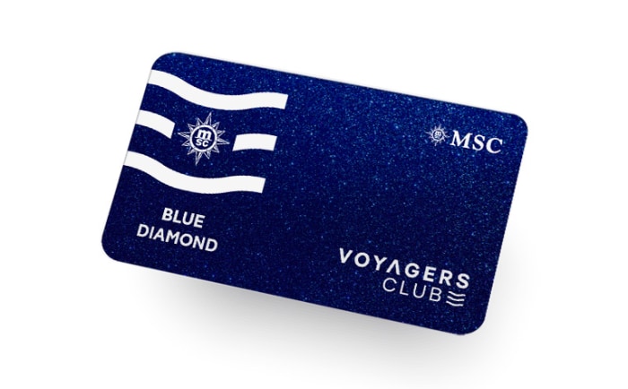 Der MSC Blue Diamond Status ist der höchste bei MSC. &copy; MSC Cruises