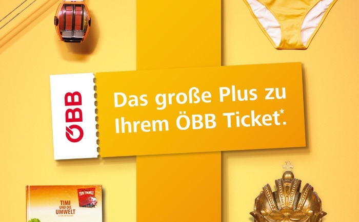 ÖBB Plus: Viele Angebote mit oder ohne Bahnticket. &copy; ÖBB