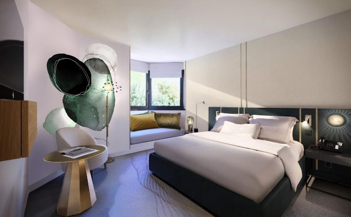 Zimmerbeispiel im Hyatt Centric Reims. &copy; Hyatt