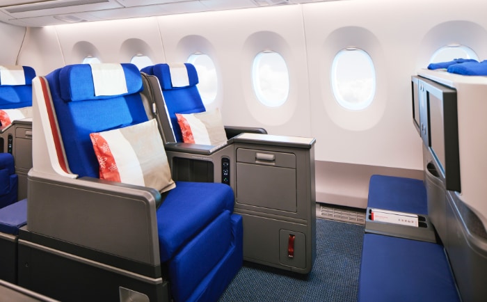 Business Class im LATAM-Style. &copy; Edelweiss