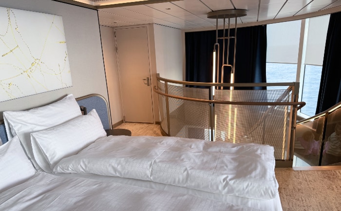 Die Große Freiheit Suite erstreckt sich über zwei Ebenen. &copy; ReiseInsider