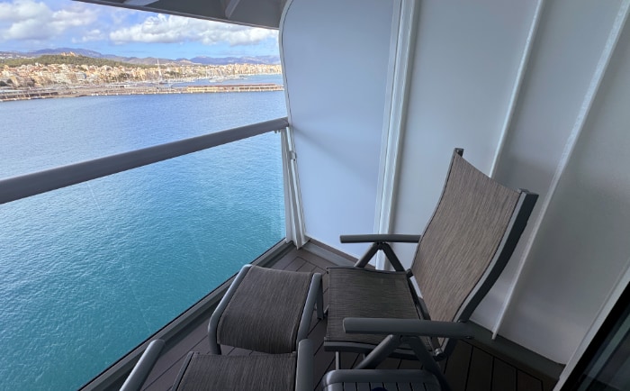 Ausreichend großer Balkon. &copy; ReiseInsider