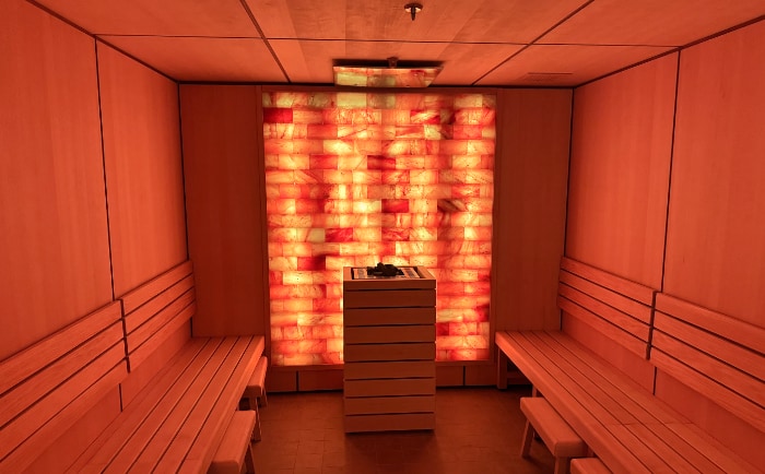 Salzsauna im Spa-Bereich. &copy; ReiseInsider