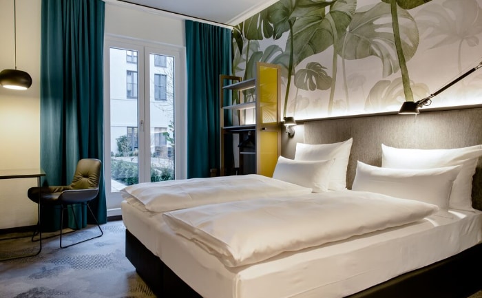 Zimmerbeispiel im Motel One München Hauptbahnhof. &copy; ReiseInsider