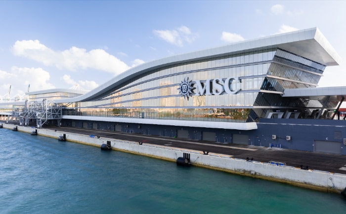 Das MSC Cruise Terminal in Miami. &copy; MSC Cruises