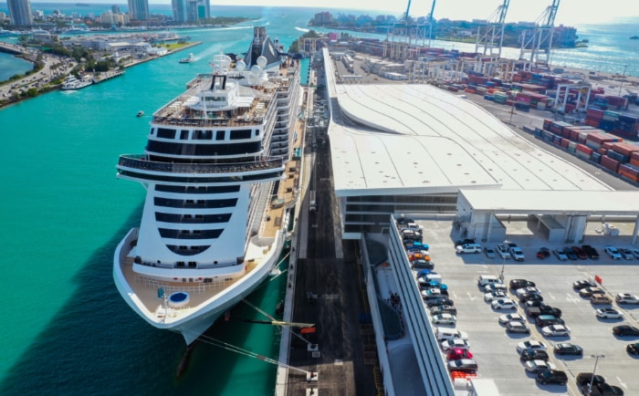 Das MSC Cruise Terminal in Miami ist rund 45.000 Quadratmeter groß. &copy; MSC Cruises